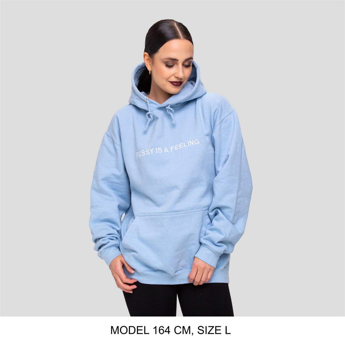 Girls light outlet blue hoodie